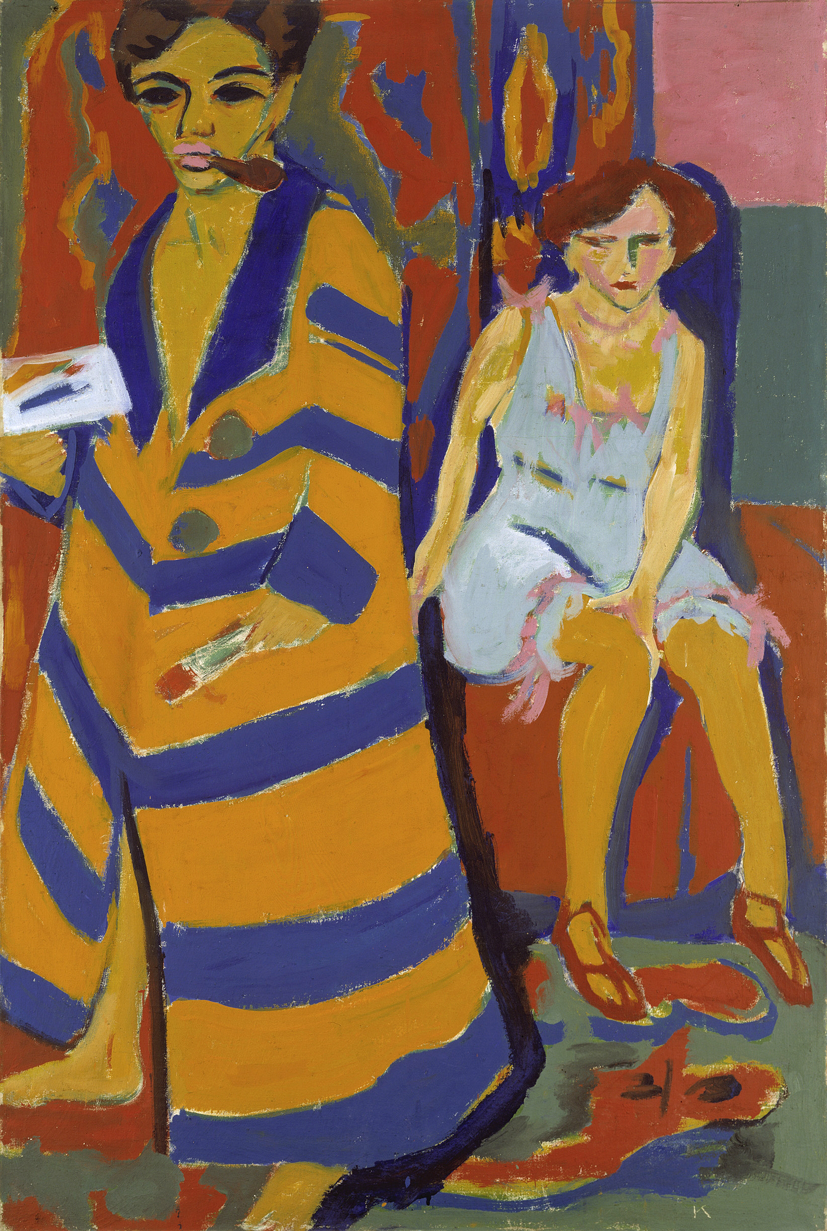 Ernst Ludwig Kirchner Maler Und Modell Minimum