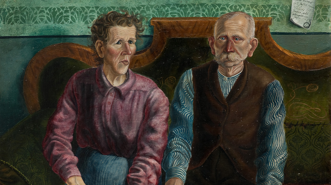 Otto Dix Die Eltern Des Kunstlers Ii